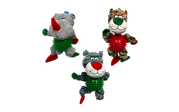 3 Asst Jungle Animals With TPR